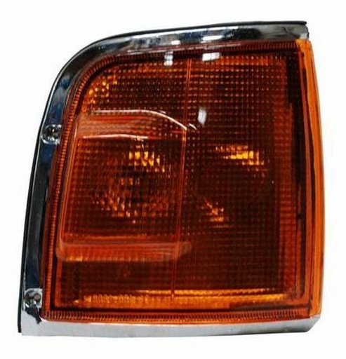 [CHLUV88CUEFCAR] CUARTO ESQUINA (PUNTA) CHEVROLET LUV / ISUZU PU 88-96 AMBAR F/CROM DER CN (2702)