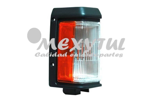 [NIPUD87CUETYGRAR] CUARTO ESQUINA (PUNTA) NISSAN PU D21 DE 1987 AL 1989 / PATHFINDER DE 1987 AL 1995 AMBAR / BCO F/GRIS DER TYC (2917) TW