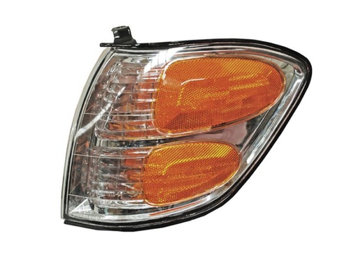 [TOTUN00CUETYAL] CUARTO ESQUINA (PUNTA) TOYOTA TUNDRA DE 2000 AL 2004 CAB DOBLE AMBAR / BCO IZQ TYC (124069)