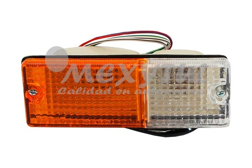 [DORAM79CUFHGABL] CUARTO FRONT DODGE RAM 50 / PU L200 DE 1979 AL 1984 AMBAR / BCO IZQ HGO (11571) *A