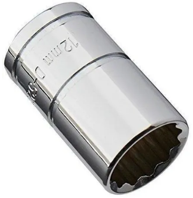 [TRDAD12PUCU3/812M] DADO 12 PUNTAS CUADRO 3/8 DE 12 MM TRUPER COD. 13632 D-5212-M (126186)