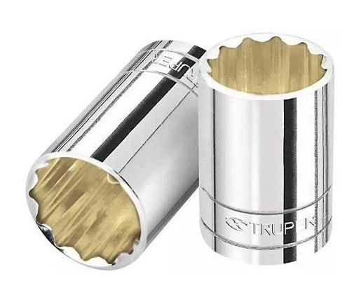 [TRDAD12PUCU1/21] DADO 12 PUNTAS CUADRO 1/2" DE 1" TRUPER COD.13310 D-5432(129016)