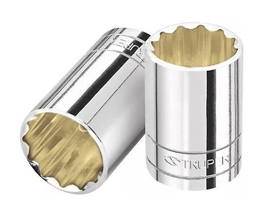 [TRDAD12PUCU1/2DE3/8] DADO 12 PUNTAS CUADRO 1/2" DE 3/8" TRUPER COD.13300 D-5412(129006)