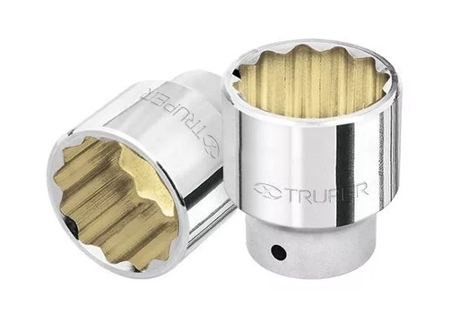 [TRDAD12PUCU3/4DE1] DADO 12 PUNTAS CUADRO 3/4" DE 1" TRUPER COD. 13854 D-5532(135406)