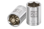 [TRDAD6PUCU1/2DE11] DADO 6 PUNTAS CUADRO 1/2" DE 11MM TRUPER COD. 13261 D-5411-M (128990)