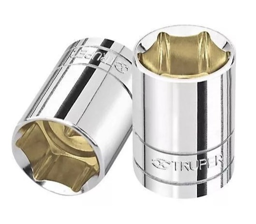 [TRDAD6PUCU1/4DE3/16] DADO 6 PUNTAS CUADRO 1/4" DE 3/16" TRUPER COD. 13154 D-4706