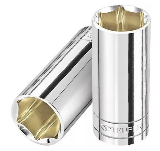[TRDAD6PULACU1/2DE1/2] DADO 6 PUNTAS LARGO CUADRO 1/2" DE 1/2" TRUPER COD.13325 D-5316-H(129023)