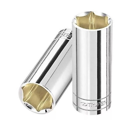 [TRDAD6PULACU1/4DE14] DADO 6 PUNTAS LARGO CUADRO 1/4" DE 14MM TRUPER COD.13208 D-4714-LM(126449)