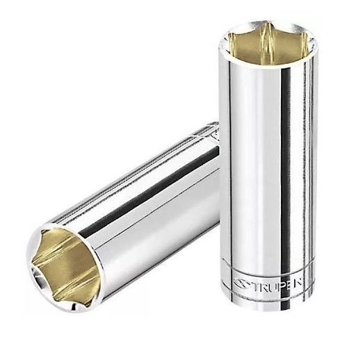 [TRDAD6PULACU3/8DE11] DADO 6 PUNTAS LARGO CUADRO 3/8" DE 11MM TRUPER COD.13771 D-5011-HM(129113)