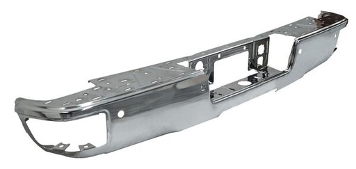 [DTCPU14CES] DEFENSA CHEVROLET PU 14-15 CROM C/ESCALON P/SENSOR TRAS TW