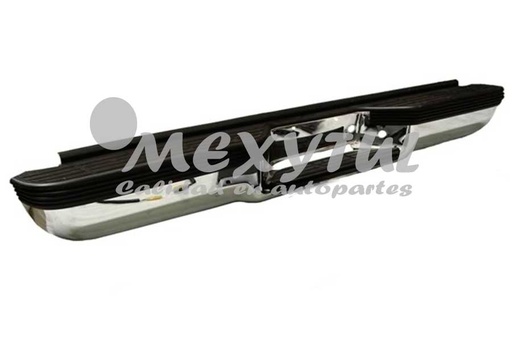 [CHPU88DEFOECBT] DEFENSA CHEVROLET PU/CHEYENNE/ SUBURBAN-SILVERADO 92-98 MEX/SIERRA-GMC 1988-1998 AMER C/HULES COMP CROM TRAS (10691) EX+ *R