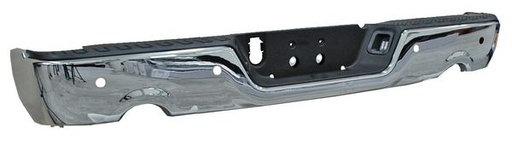 [DTDPU09CC2S] DEFENSA DODGE PU 09-19 CROM COMPLETA C/HOYO P/SENSOR P/2 ESCAPES TRAS TW