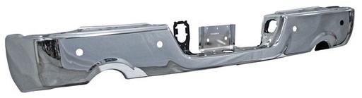 [DTDPU09CS] DEFENSA DODGE PU 09-19 CROM S/HULES C/HOYO P/SENSOR P/2 ESCAPES TRAS TW