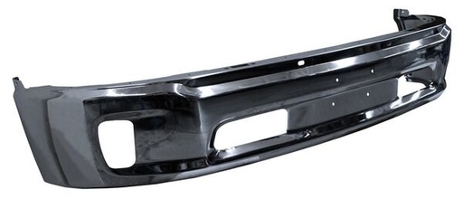 [DOPU13DEDECR] DEFENSA DODGE PU 13-19 CROM P/FARO AUX S/HOYO P/SENSOR DEL TW