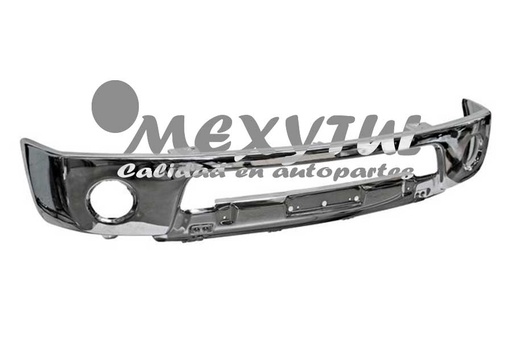 [NIFRO05DEFCD] DEFENSA NISSAN FRONTIER 05-14 CROM P/FARO AUX DEL (126516) TW