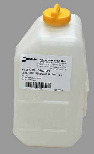 [DRACTS09] DEPOSITO ANTICONGELANTE (RECUPERADOR) ACURA TSX 09-13 2.4L/ 10 3.5L  TW