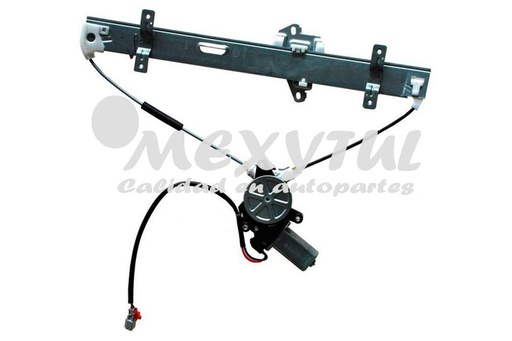 [HOCIV01ELCDR] ELEVADOR CRISTAL HONDA CIVIC DE 2001 AL 2006 ELECT C/MOTOR 2 PIN DEL DER (12535) *A