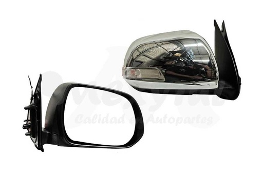 [TOPUH12ESPHGCRER] ESPEJO TOYOTA HILUX DE 2012 AL 2015 ELECT C/DIREC CROM DER (127621)