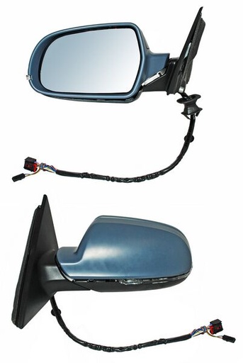 [ELAA410EL2] ESPEJO AUDI A4 DE 2010 AL 2016 ELECT P/PINT C/DESEMP C/MEM C/SENSOR PUNTO CIEGO C/DIRECC AUTOABATIBLE IZQ TW