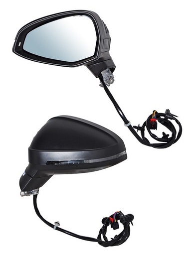 [ELAA417EL] ESPEJO AUDI A4 17-20 ELECT P/PINT C/DIRECC C/DESEMP C/ SENSOR WARNING IZQ TW