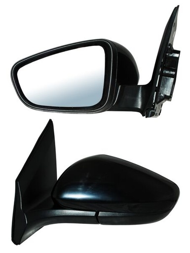 [ELCAE18L] ESPEJO CHEVROLET AVEO 18-20 S/CONT P/PINT IZQ TW