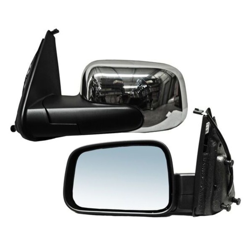 [CHHHR06ESPCREL] ESPEJO CHEVROLET HHR 06-11 CROM ELECT IZQ (11086)
