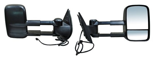 [ELCPU07ER4] ESPEJO CHEVROLET PU 07-13/ SUBURBAN 06-10 2500/ 3500 ELECT TEXT TELESCOPICO C/DESEMP DER TW