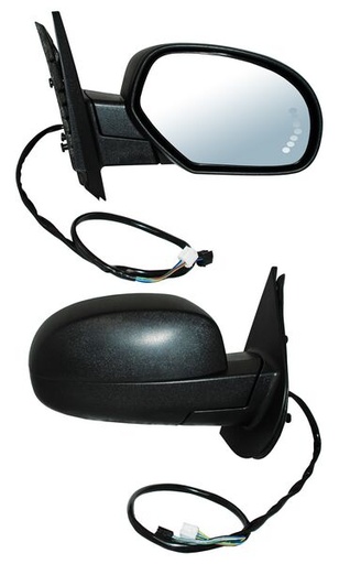 [ELCPU07ER5] ESPEJO CHEVROLET PU 09-14 / SUBURBAN 06-10 ELECT C/DESEMP C/DIRECC C/MEM C/LUZ AUTOABATIBLE TEXT PREMIUM/HYBRID/PLATINUM/LTZ/BASE/LS/LT/DENALI/SLE/SLT DER TW