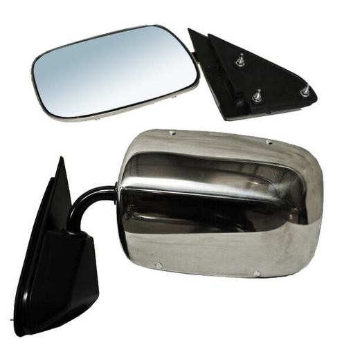 [CHPUC92ESPCRL] ESPEJO CHEVROLET PU DE 1992 AL 1998 B/INOX WT/BASE/LS/SL/SLE/SLT S/CONT IZQ (3533) TW
