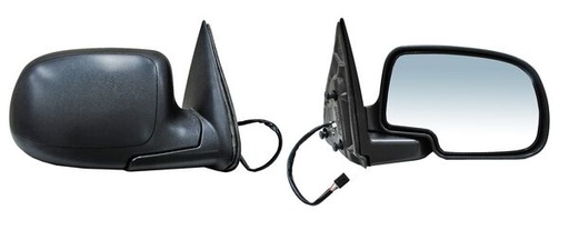 [CHPU99ESPTXDEER] ESPEJO CHEVROLET PU DE 1999 AL 2006 NEG TETX ELECT C/DESEMP C/LUZ INF DER TW