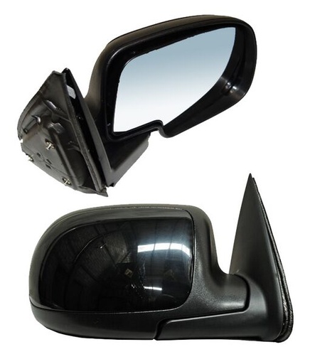 [CHPU99ESPLSR] ESPEJO CHEVROLET PU 99-06 S/CONT NEG LISO DER (3525) TW