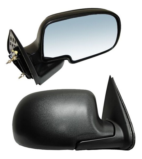 [S50615] ESPEJO CHEVROLET PU 99-06 S/CONT NEG TEXT DER (3536) TW