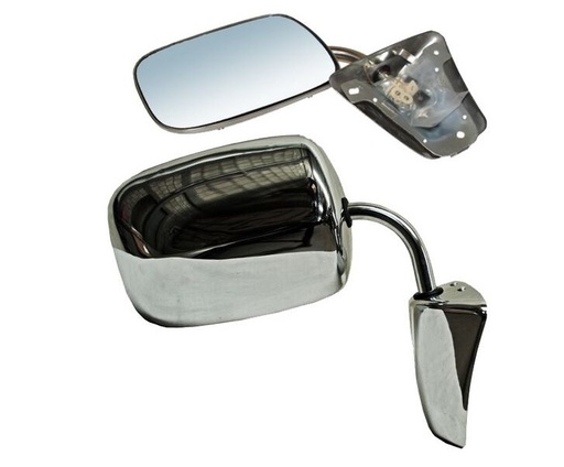 [CHPU73ESPLR] ESPEJO CHEVROLET PU/ SUBURBAN DE 1977 AL 1991 S/CONT CROM IZQ/DER (3527) TW