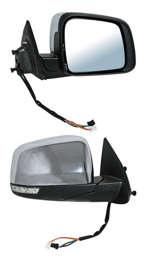 [ELDDU12ER1] ESPEJO DODGE DURANGO 11-20 ELECT C/DESEMP C/DIRECC CROM C/MEM CITADEL/ GT/ SXT/ SPECIAL SERVICES/ LIMITED/ RALLYE/ EXPRESS/ CREW LUXE/ CREW PLUS/ RT/ SRT DER TW