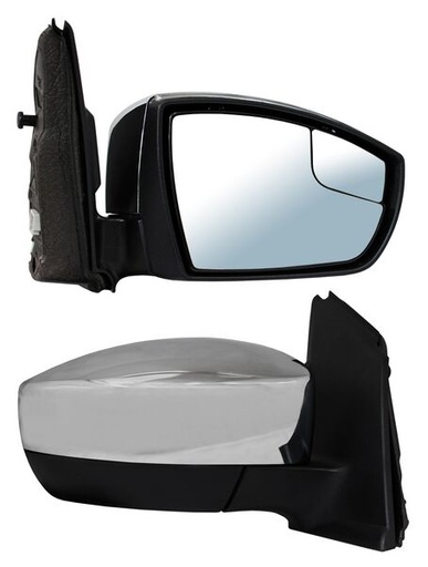[ELFEC13ER3] ESPEJO FORD ESCAPE 13-16 ELECT CROM C/PUNTO CIEGO C/DESEMP DER TW