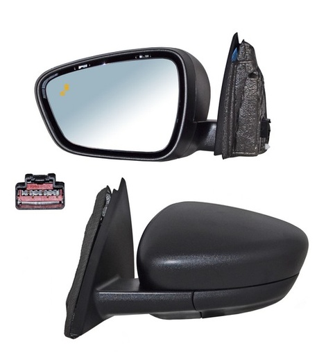 [ELFEC20EL] ESPEJO FORD ESCAPE 20-21 ELECT TEXT C/SENSOR PUNTO CIEGO IZQ TW