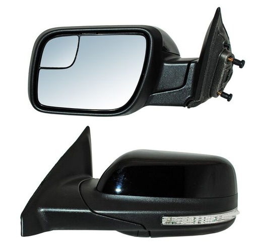 [FOEX16ESELCLCDL] ESPEJO FORD EXPLORER 16-18 ELECT LISO C/LUZ C/PUNTO CIEGO C/DIRECC C/DESEMP IZQ TW