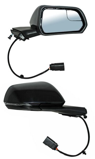 [ELFMU15ER1] ESPEJO FORD MUSTANG COUPE / CONVERTIBLE 15-19 ELECT P/PINT C/PUNTO CIEGO C/DIRECC DER TW