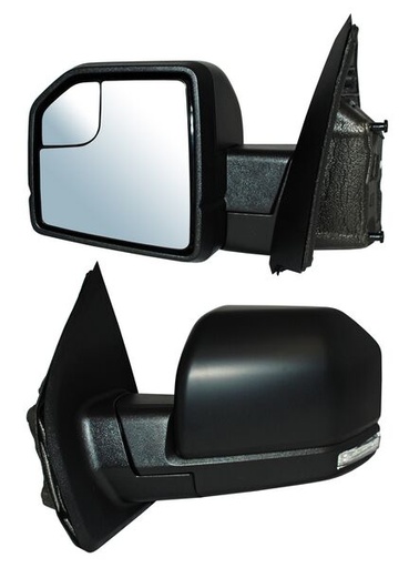 [ELFPU15EL] ESPEJO FORD PU / F150 15-20 ELECT C/DESEMP C/DIRECC C/MEM C/LUZ INF LED C/PUNTO CIEGO AUTOABATIBLE P/PINT KING RANCH/LIMITED/LARIAT IZQ