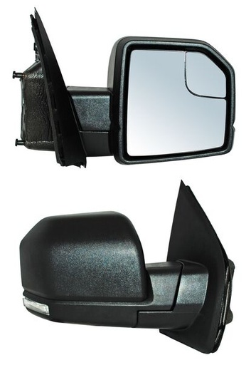 [ELFPU15ER3] ESPEJO FORD PU / F150 15-20 ELECT C/DIRECC C/PUNTO CIEGO C/LUZ INF LED C/DESEMP TEXT KING RANCH/LARIAT/LIMITED/PLATINUM/RAPTOR/SSV/XL/XLT DER TW