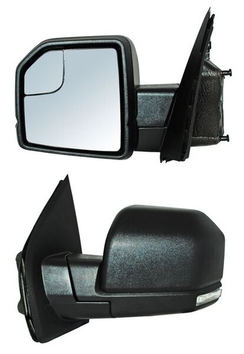 [ELFPU15EL3] ESPEJO FORD PU / F150 15-20 ELECT C/DIRECC C/PUNTO CIEGO C/LUZ INF LED C/DESEMP TEXT KING RANCH/LARIAT/LIMITED/PLATINUM/RAPTOR/SSV/XL/XLT IZQ