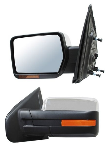 [FOPU09ESPCRCLDEL] ESPEJO FORD PU 09-14 ELECT CROM C/MEM C/DESEMP C/DIRECC C/LUZ AUTOABATIBLE IZQ (135735) TW