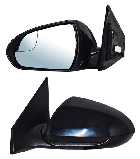 [ELHDEL17EL] ESPEJO HYUNDAI ELANTRA 17-18 ELECT P/PINT C/DESEMP C/PUNTO CIEGO IZQ TW