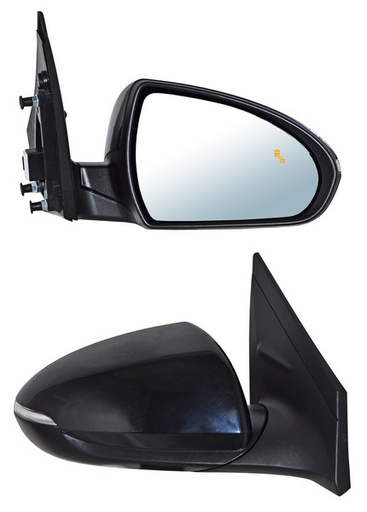 [ELHDIO18ER1] ESPEJO HYUNDAI IONIQ 18-20 ELECT P/PINT C/DESEMP C/DIRECC C/SENSOR PUNTO CIEGO C/MEM DER TW