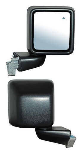 [ELJWR18ER1] ESPEJO JEEP WRANGLER 18-20 /GLADIATOR 20-21 ELECT TEXT C/DESEMP C/SENSOR PUNTO CIEGO DER TW
