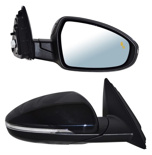 [ELKFO19ER1] ESPEJO KIA FORTE 19-20 ELECT P/PINT C/DESEMP C/DIRECC C/SENSOR PUNTO CIEGO AUTOABATIBLE DER TW