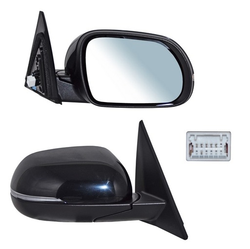 [ELKSL20ER1] ESPEJO KIA SOUL 20-21 ELECT P/PINT C/DIRECC C/DESEMP 6 PINES DER TW