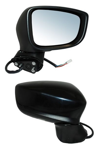 [ELM314ER2] ESPEJO MAZDA 3 14-18 ELECT C/DESEMP C/DIRECC C/SENSOR PUNTO CIEGO P/PINT DER TW
