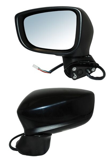 [ELM314EL2] ESPEJO MAZDA 3 14-18 ELECT C/DESEMP C/DIRECC C/SENSOR PUNTO CIEGO P/PINT IZQ TW