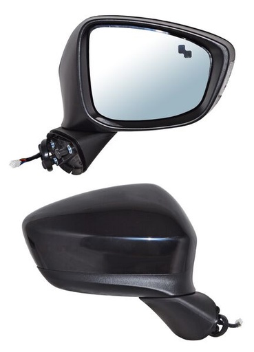 [ELMC513ER1] ESPEJO MAZDA CX5 13-15 ELECT LISO C/DIRECC C/DESEMP C/SENSOR PUNTO CIEGO DER TW